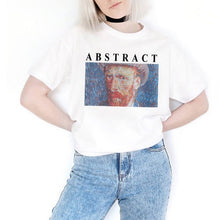 Load image into Gallery viewer, Vincent Van Gogh Printed Funny White Tshirts