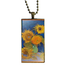 Load image into Gallery viewer, Vincent Van Gogh Sunflower Glass