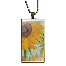 Load image into Gallery viewer, Vincent Van Gogh Sunflower Glass