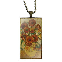 Load image into Gallery viewer, Vincent Van Gogh Sunflower Glass