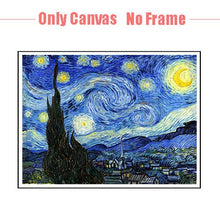 Load image into Gallery viewer, Starry Night Canvas Painting Decoration Room Decor