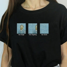 Load image into Gallery viewer, Van Gogh Van Goghing Van Gone Meme Funny T-Shirt Unisex