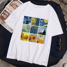 Load image into Gallery viewer, 2018 New Vincent Van Gogh Aesthetic  Women T Shirt