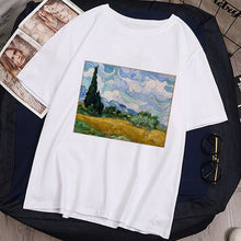 Load image into Gallery viewer, 2018 New Vincent Van Gogh Aesthetic  Women T Shirt