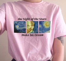Load image into Gallery viewer, VINCENT VAN GOGH Quote on T-Shirt