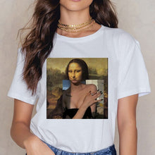 Load image into Gallery viewer, New Mona Lisa 90s T shirt