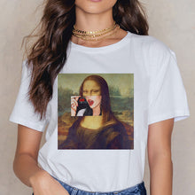 Load image into Gallery viewer, New Mona Lisa 90s T shirt