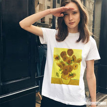 Load image into Gallery viewer, Summer Harajuku Van Gogh Oil Painting Lattice