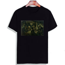 Load image into Gallery viewer, Cotton Tshirt Vincent Van Gogh Famous Painted Print Short Sleeve