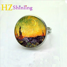 Load image into Gallery viewer, Handmade Keepsake Ring Art Painting