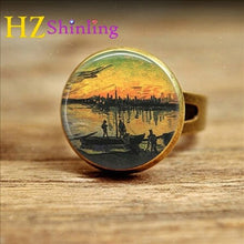 Load image into Gallery viewer, Handmade Keepsake Ring Art Painting