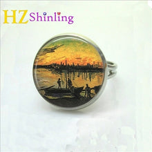 Load image into Gallery viewer, Handmade Keepsake Ring Art Painting