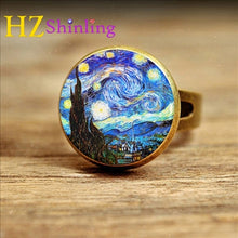 Load image into Gallery viewer, Handmade Keepsake Ring Art Painting