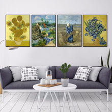 Load image into Gallery viewer, Vincent Van Gogh Modern Yellow Sunflower Poster Prints